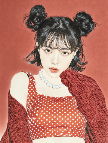 Anime style image generated with Kling IMAGE 3.0 Omni